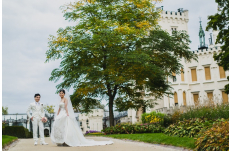 Wedding in Prague Hluboka Castle