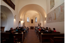 Wedding in Prague Chapel of John the Baptist upon the Laver