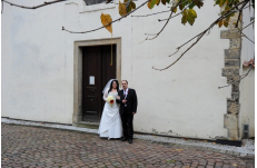 Wedding in Prague Chapel of John the Baptist upon the Laver