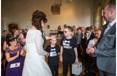 Wedding in Prague Concert Hall at the Old Town Square