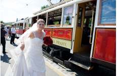 Wedding in Prague Vintage Tram