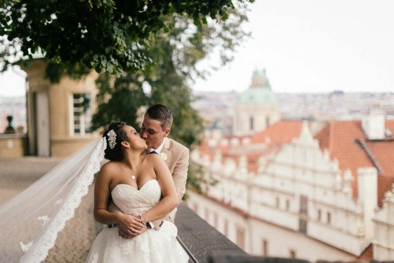 Wedding in Prague Coral Loves Navy